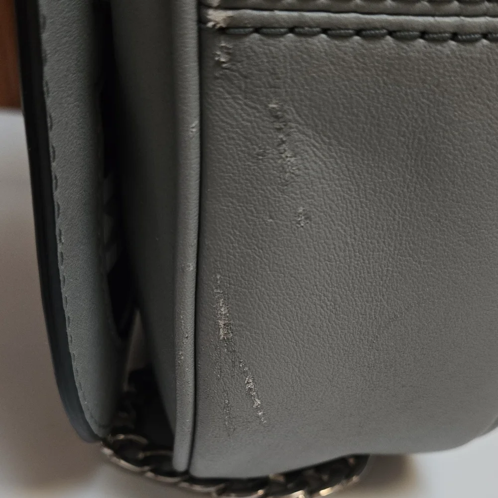 Marc Jacobs Silver Crossbody Bag